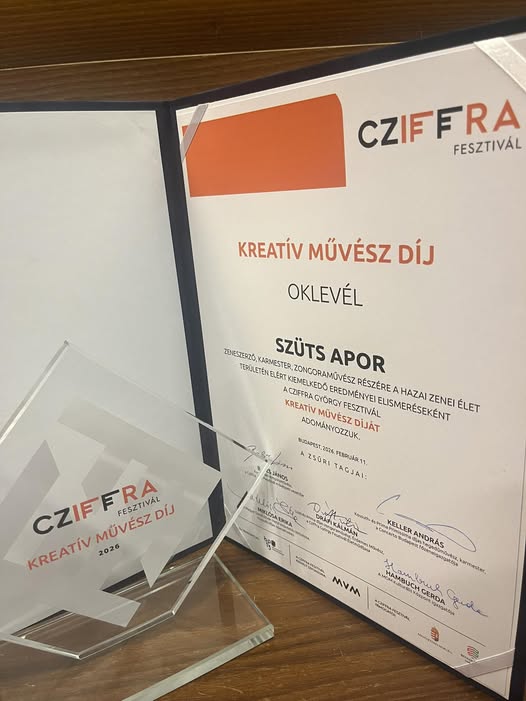 Cziffra Fesztivál Kreatív Művész Díj 2026